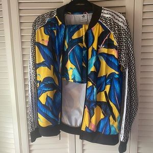 Adidas Floral Co-ord jacket and short set